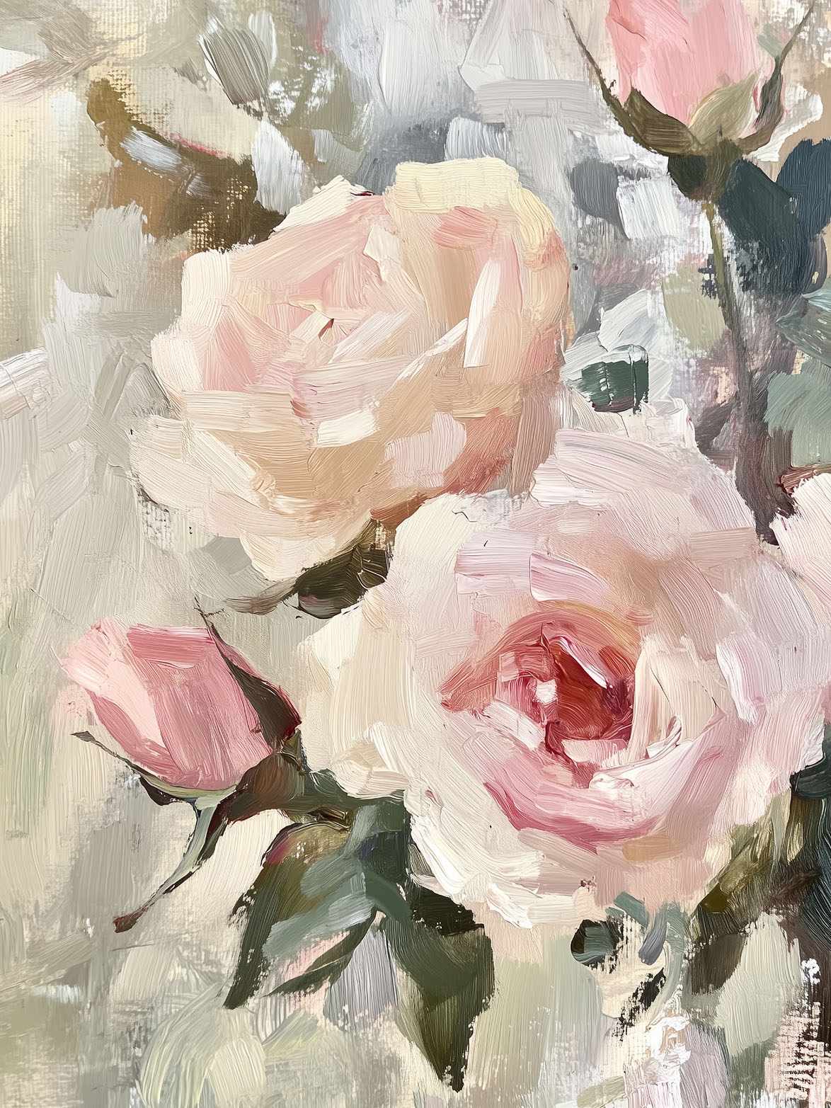 Poster - Pink Roses Artwork