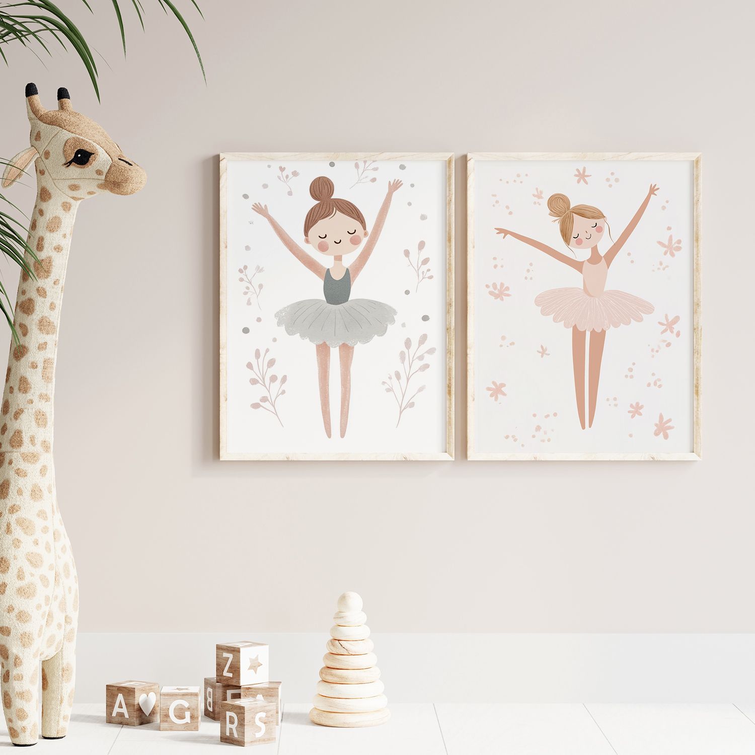 Poster - Ballet Dancers / Set of 2