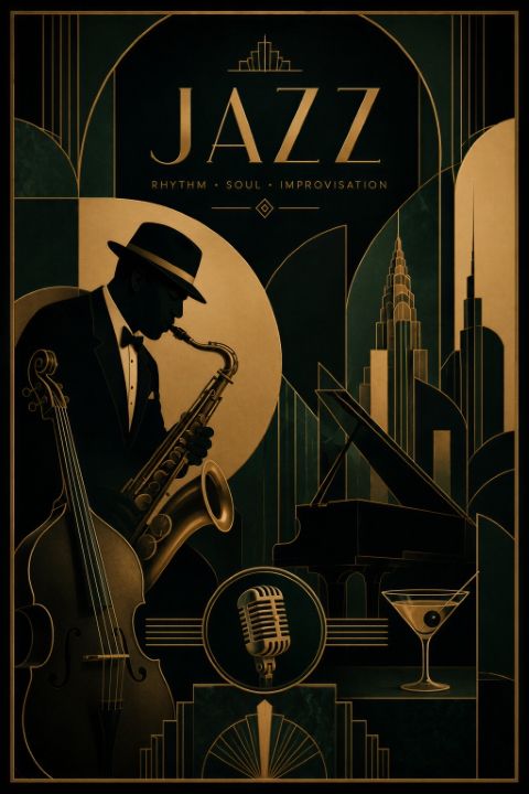Poster - Jazz Rhythm