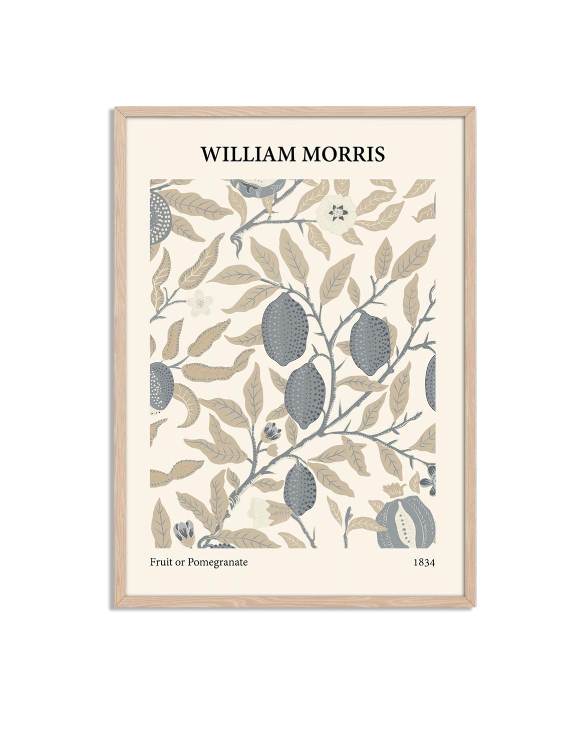 William Morris Botanical Poster