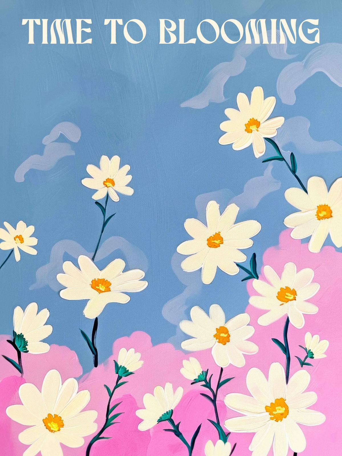 Poster - Time to Blooming