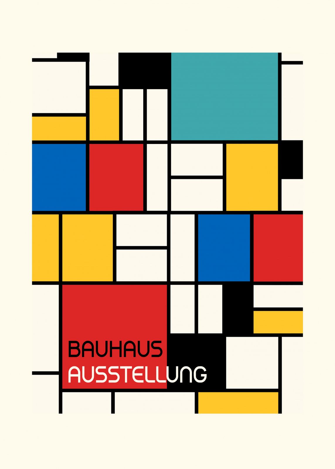 Poster - Bauhaus Exhibition