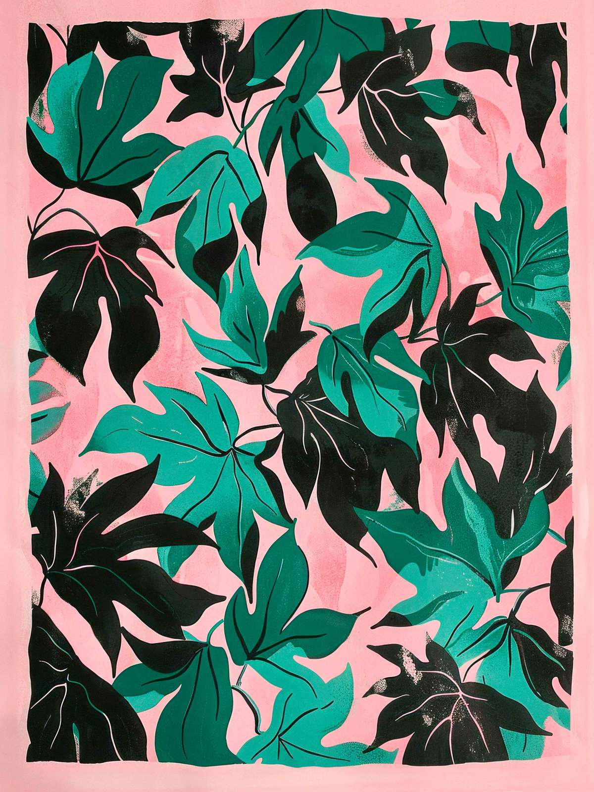 Poster - Leafy Elegance