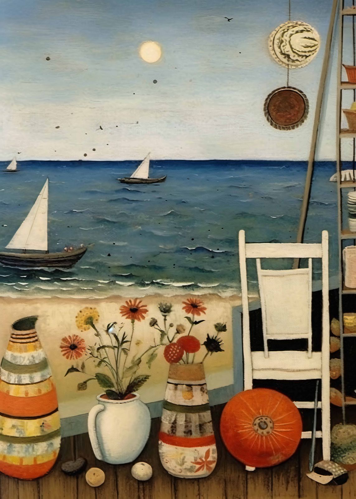 Poster - Coastal Art Seascape
