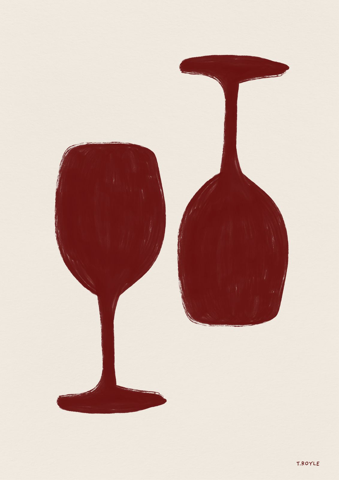 Poster - Glasses Silhouette