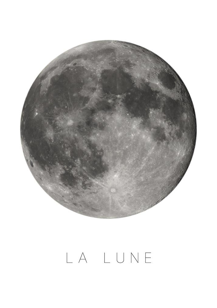 Poster - La Lune