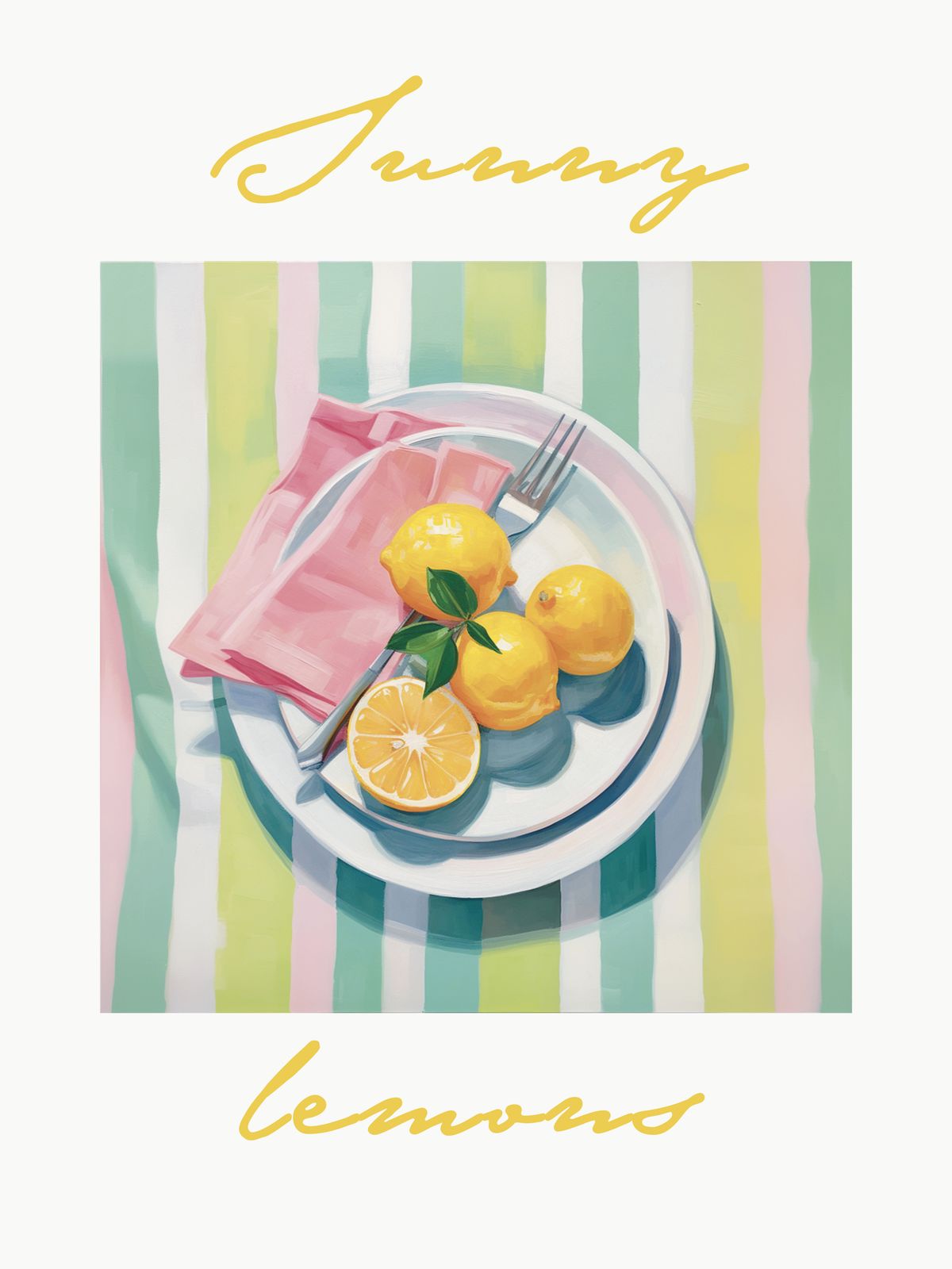 Poster - Sunny Lemons