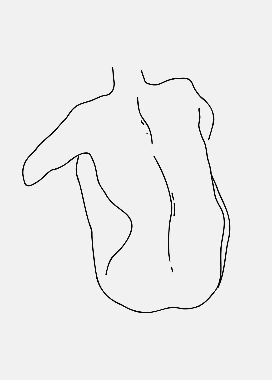 Poster - Minimal Line Art