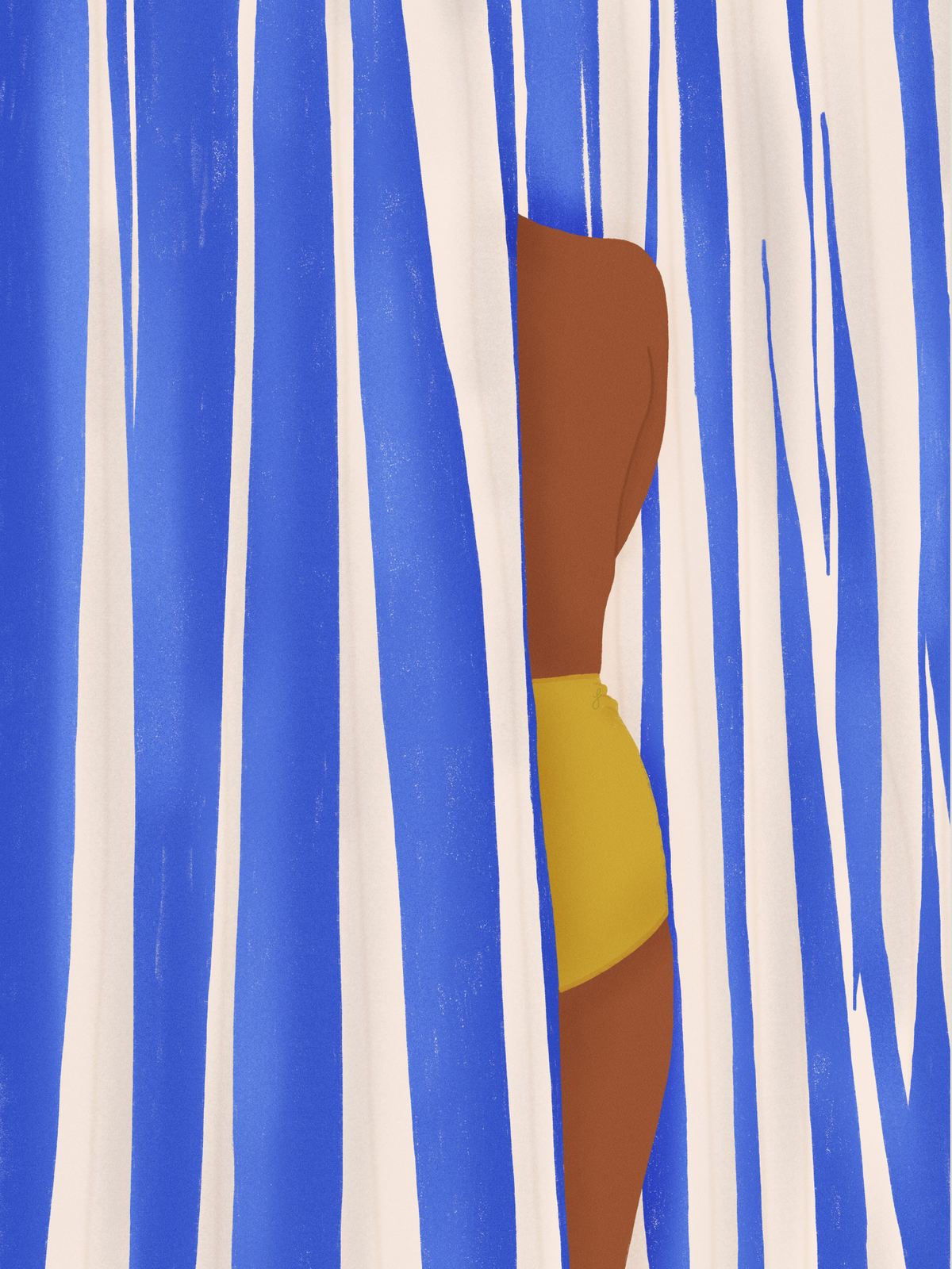 Poster - Blue Stripes