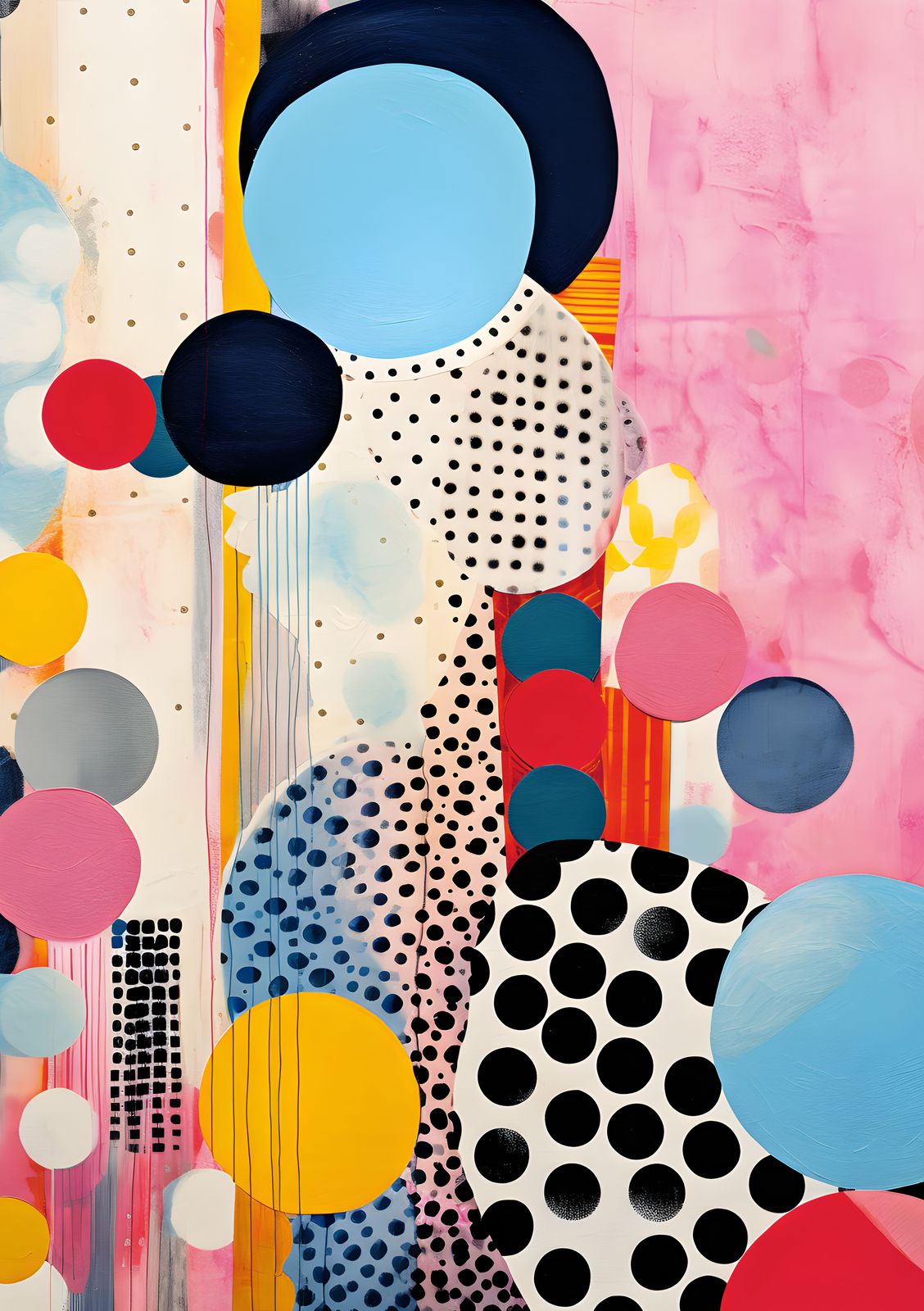 Poster - Colorful Circle Abstract