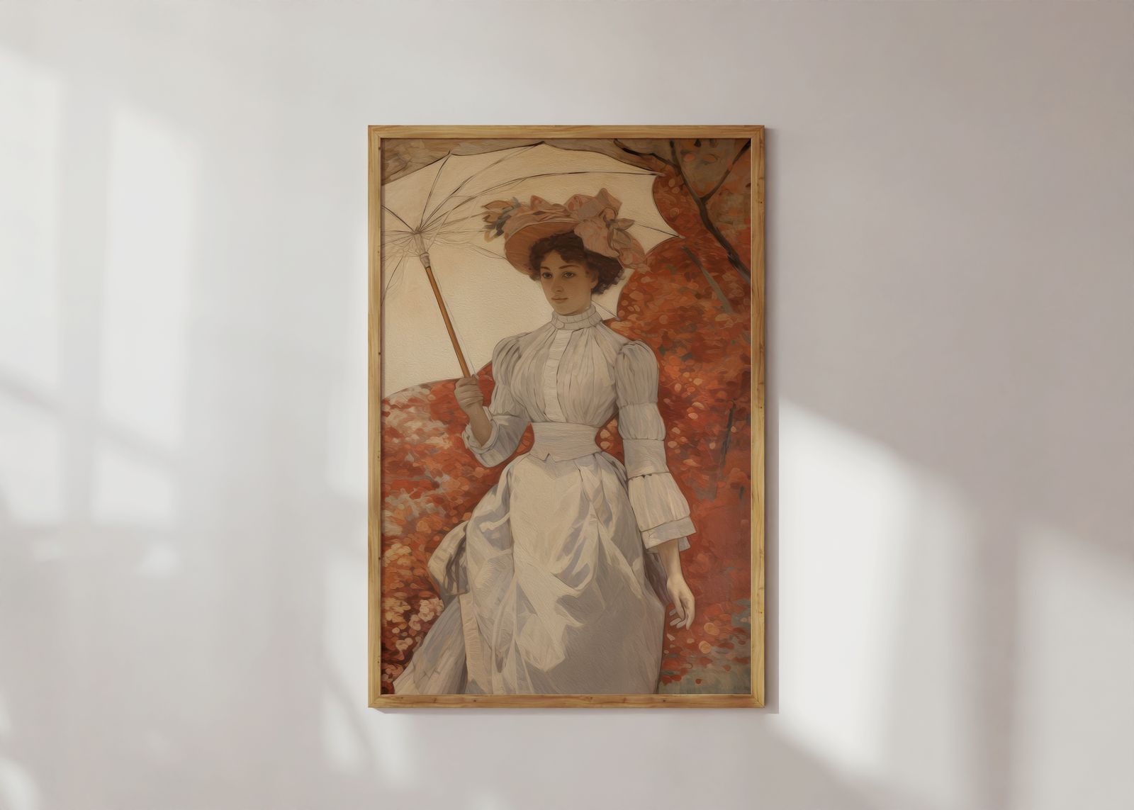 Poster - Woman with Parasol