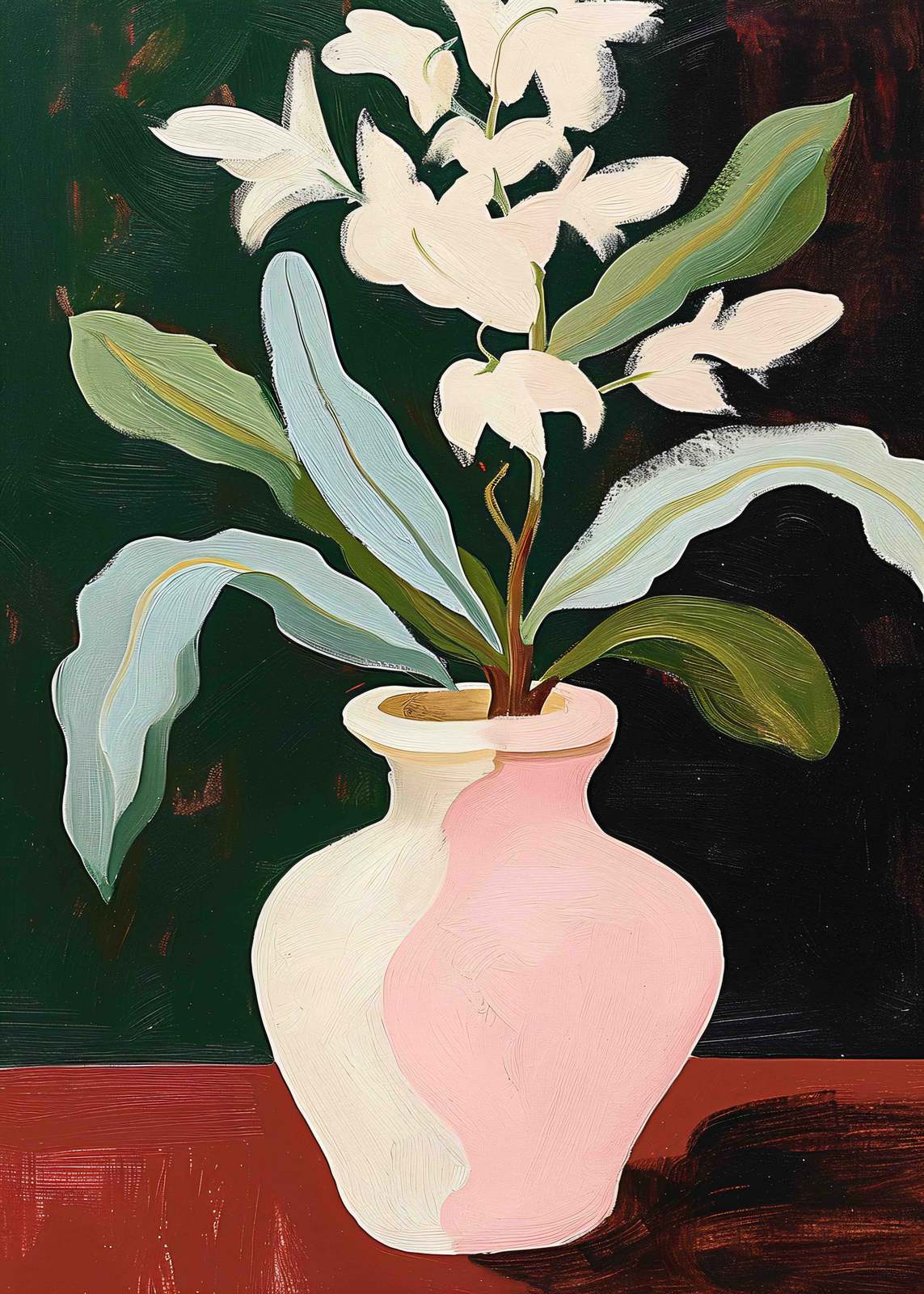 Poster - Floral Vase