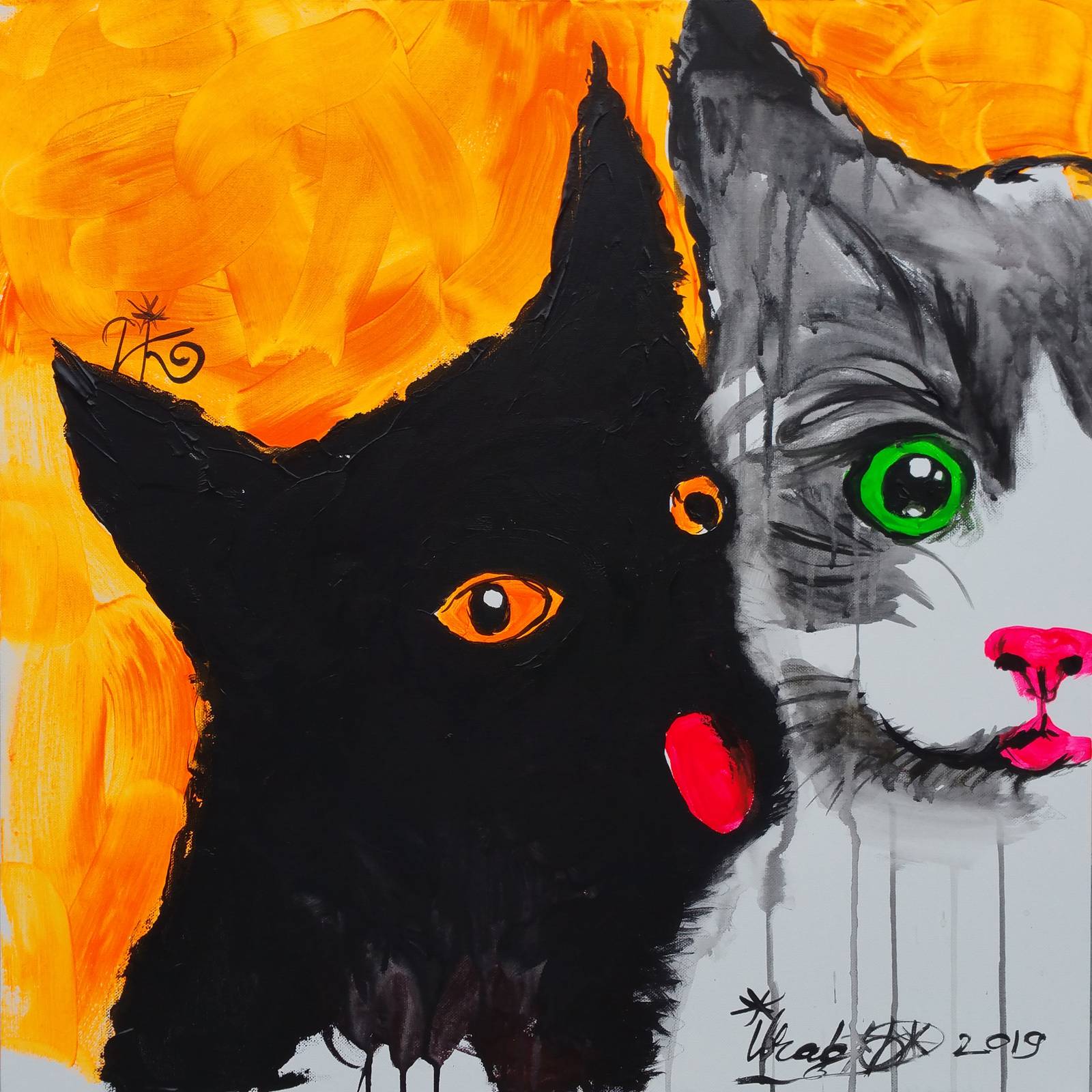 Poster - Artistic Cats
