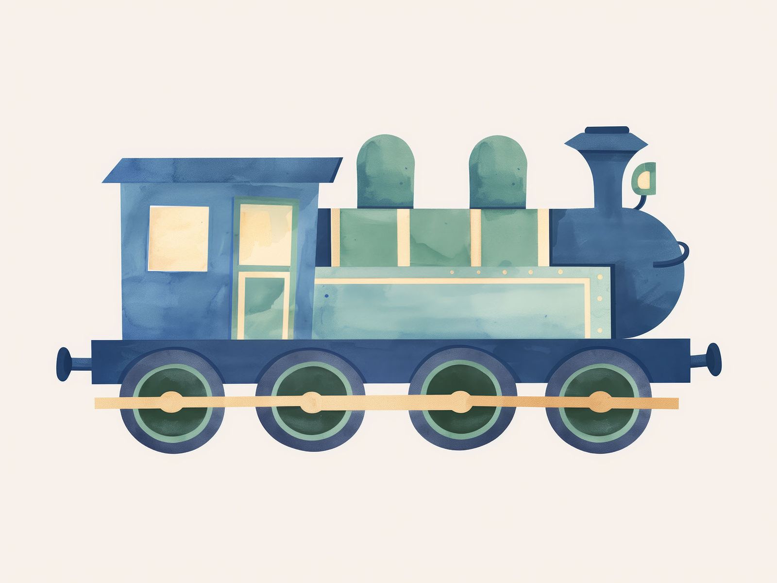 Poster - Blue Train