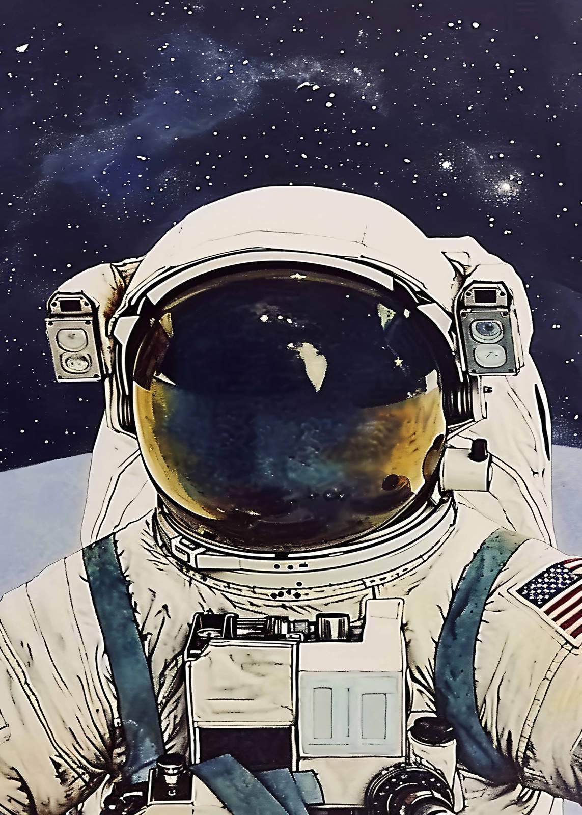 Poster - Astronaut in Space
