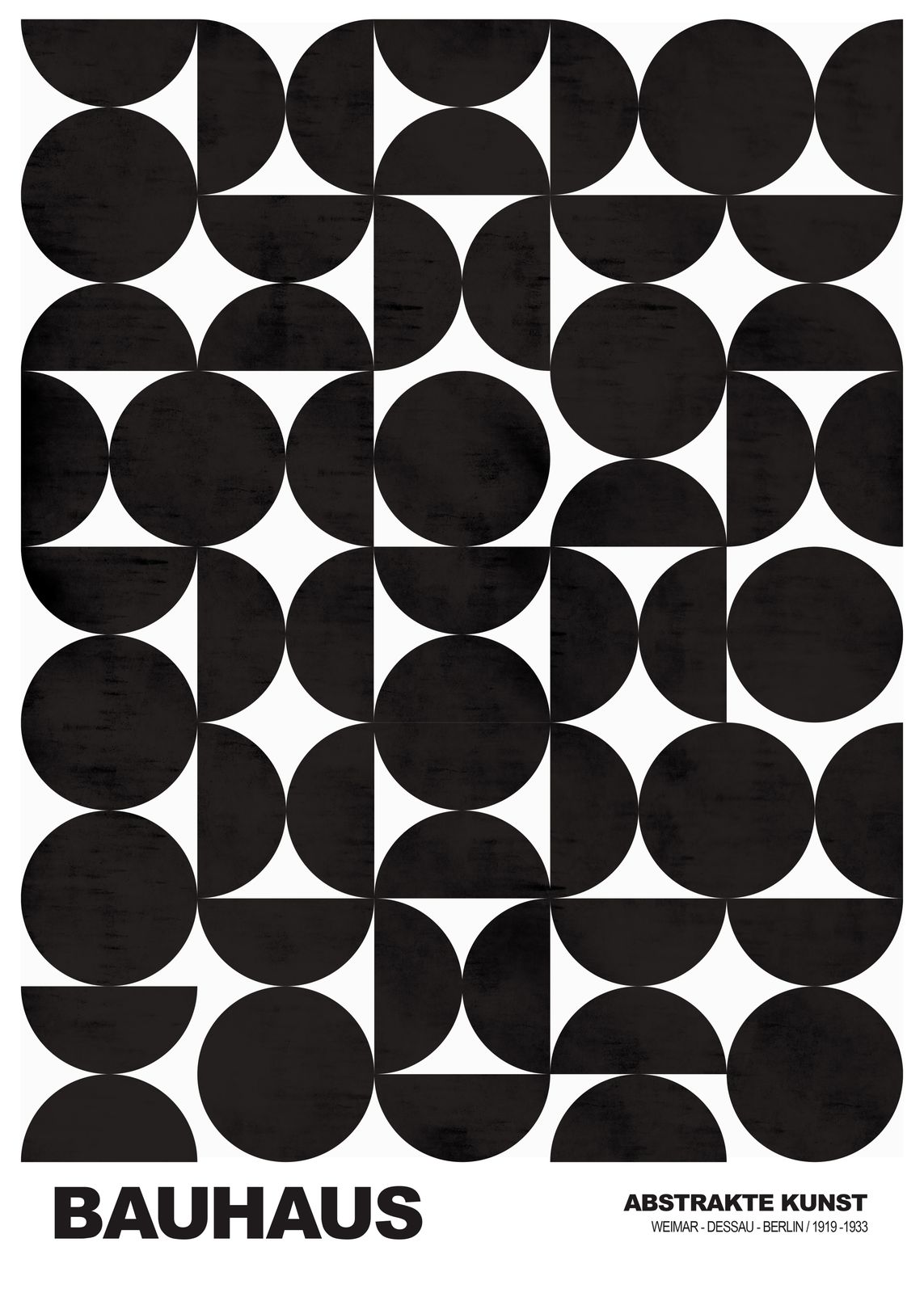 Poster - Bauhaus Abstract Art