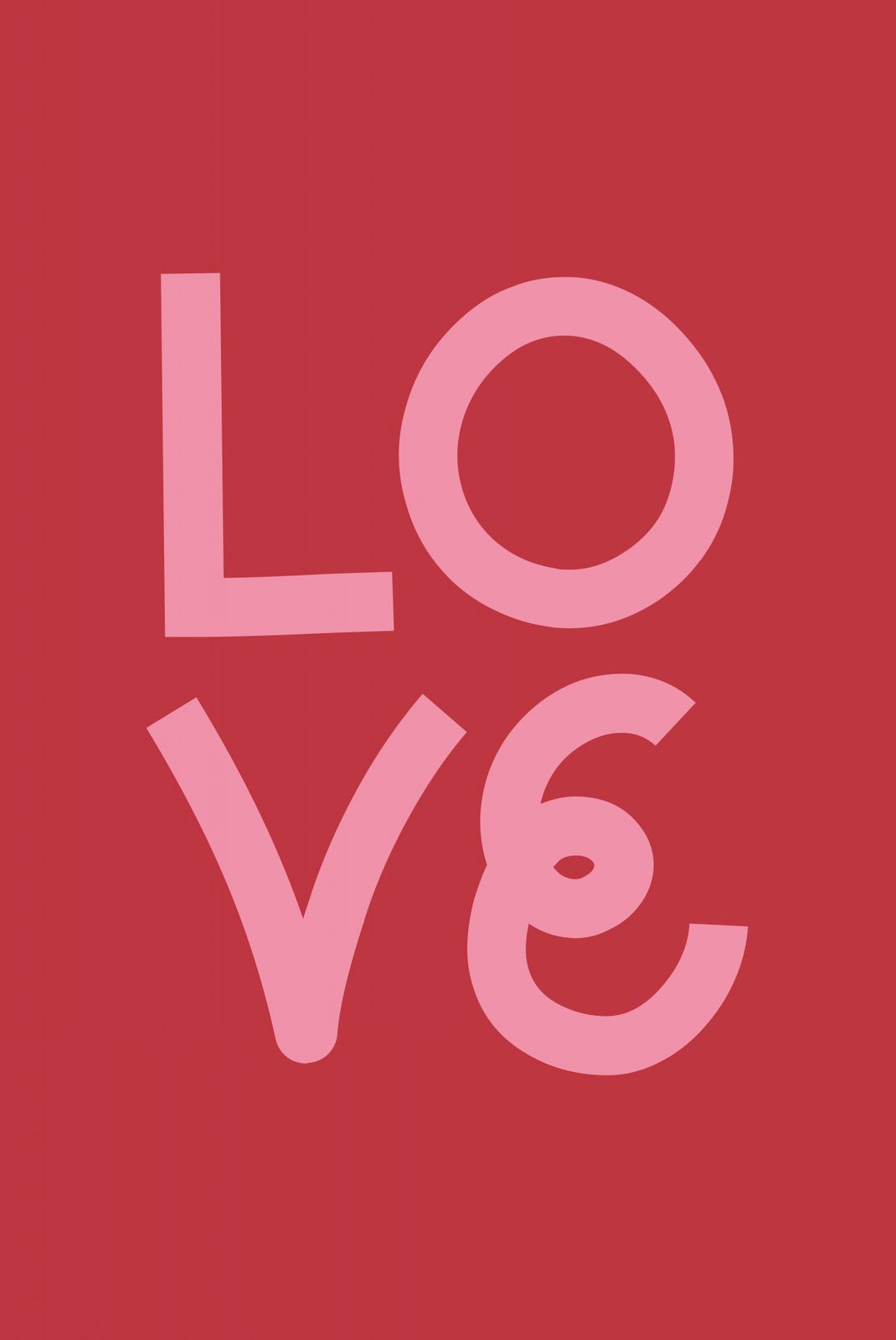 Poster - Love Typography