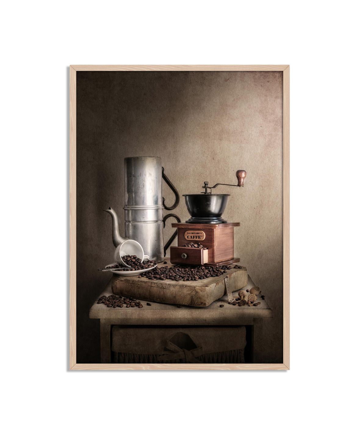 Vintage Coffee Grinder Poster
