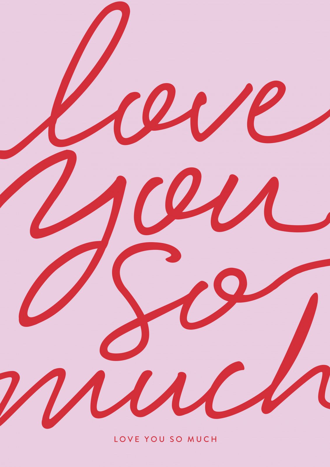 Poster - Love You So Much