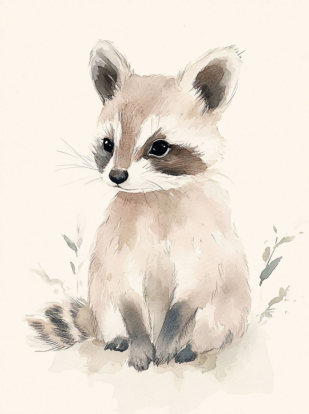 Poster - Cute Raccoon