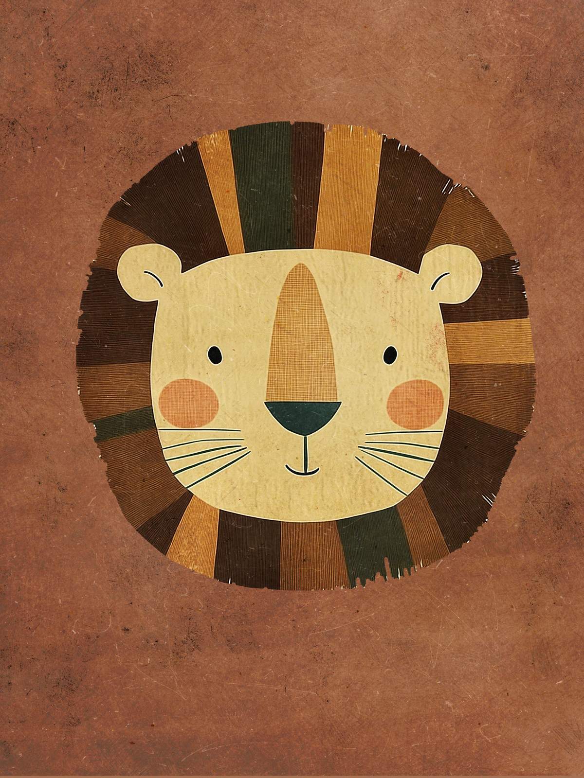 Poster - Lion Illustration