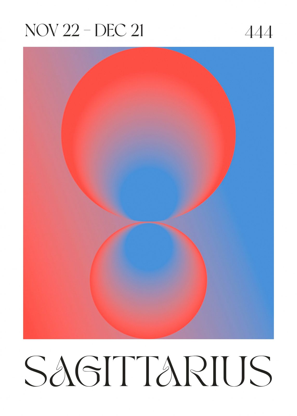 Poster - Sagittarius Art Print