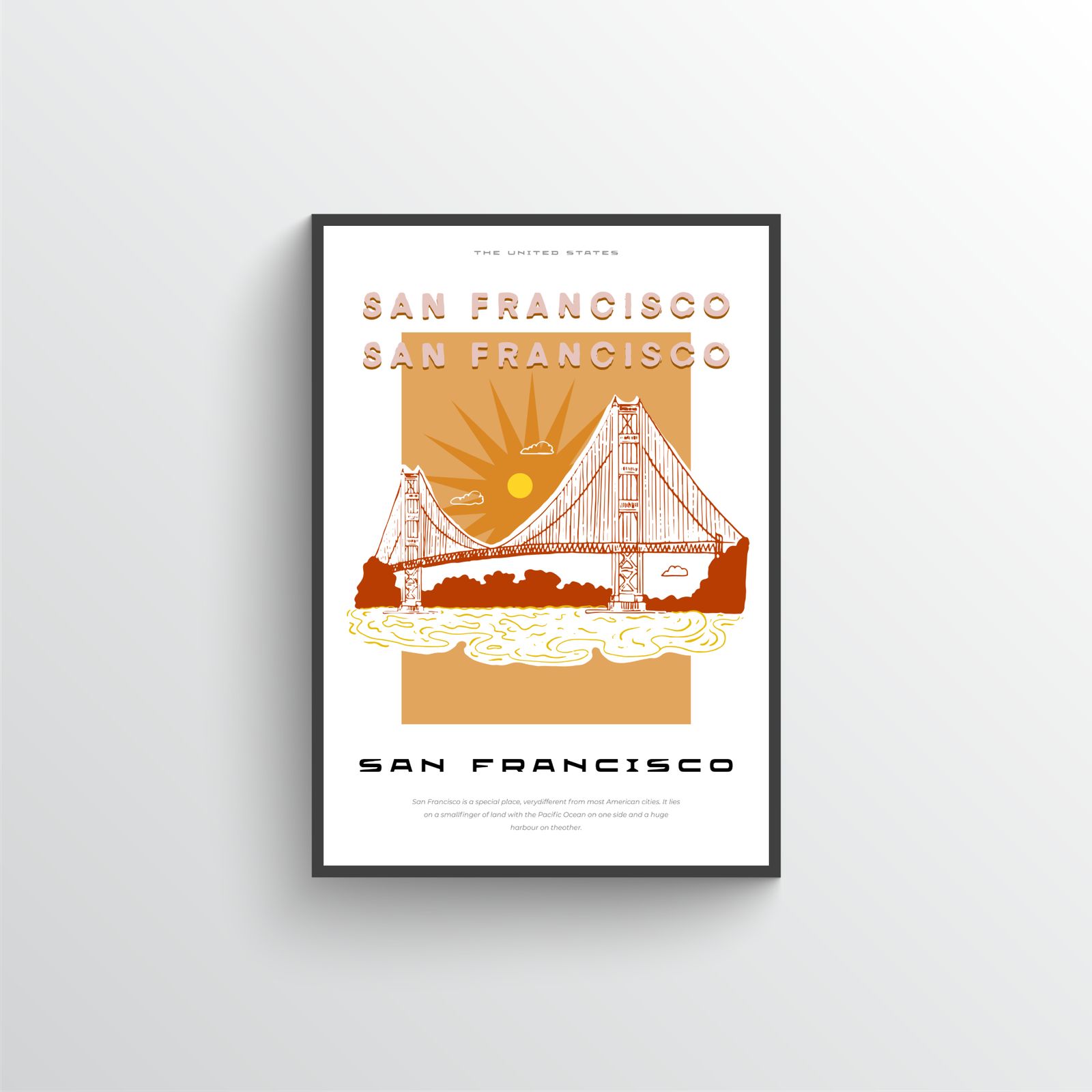 San Francisco Wall Poster