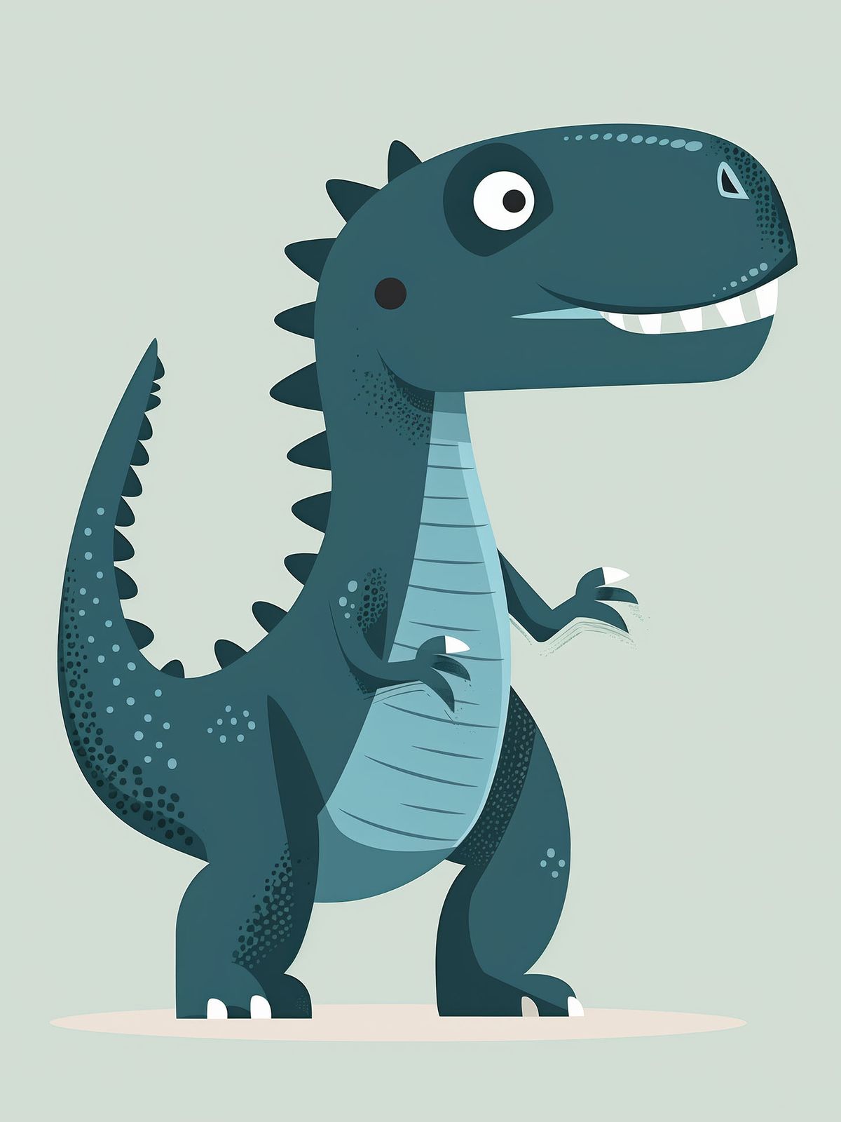 Poster - Dinosaur Cartoon