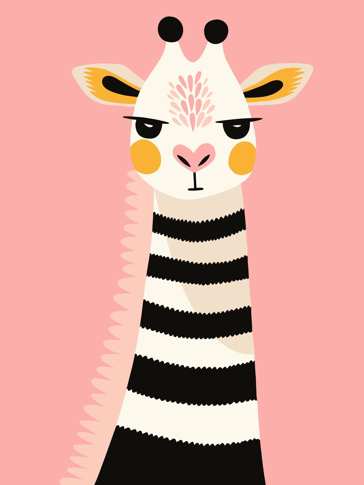 Poster - Giraffe Artwork