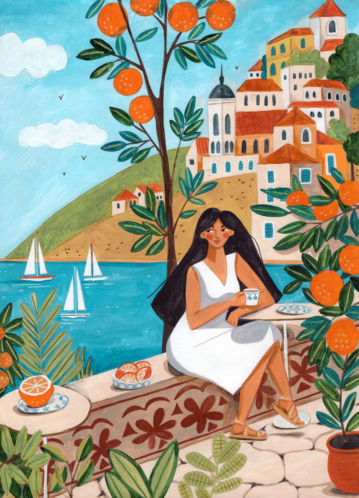 Poster - Coastal Serenity