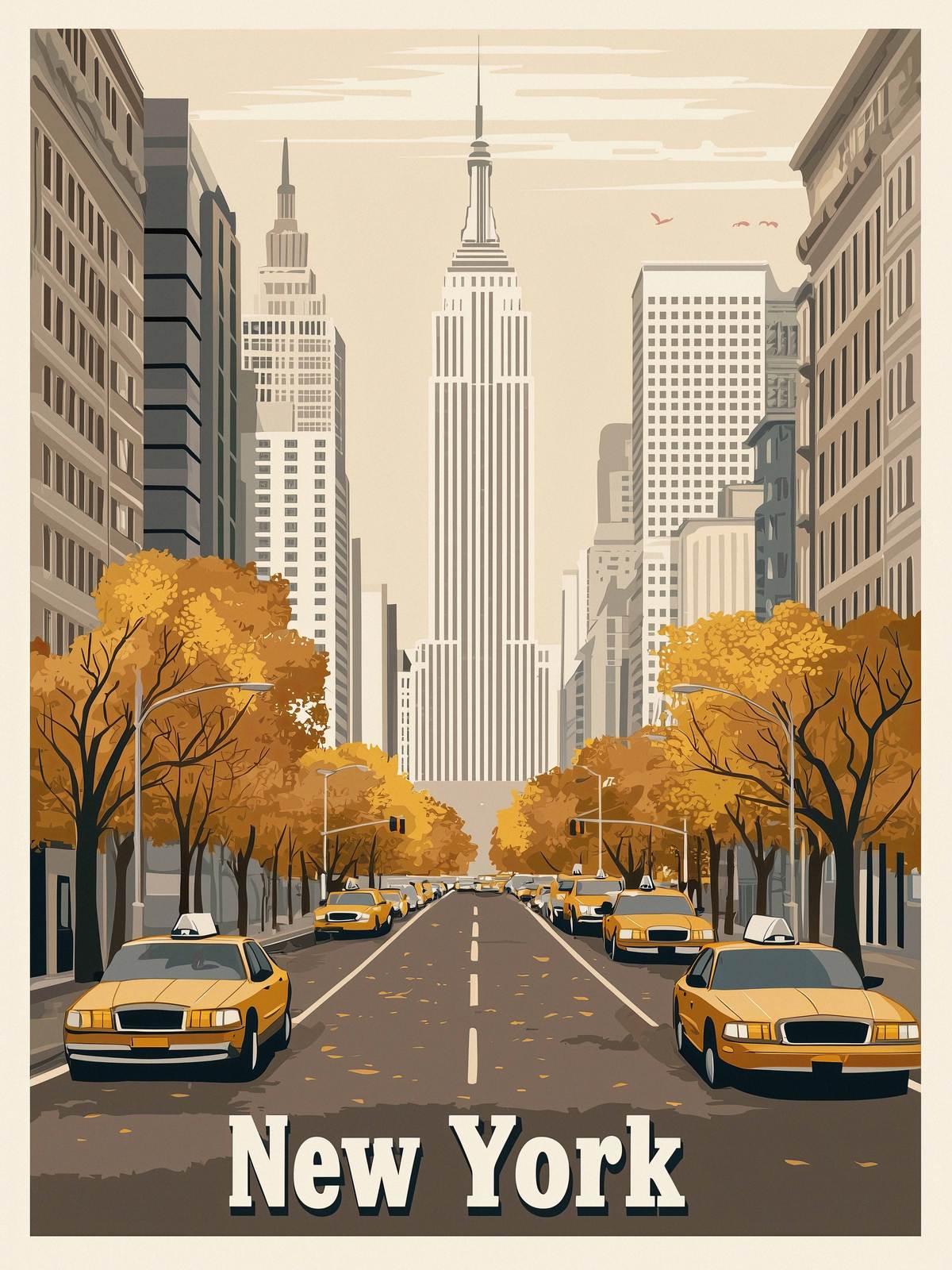 Poster - New York Cityscape