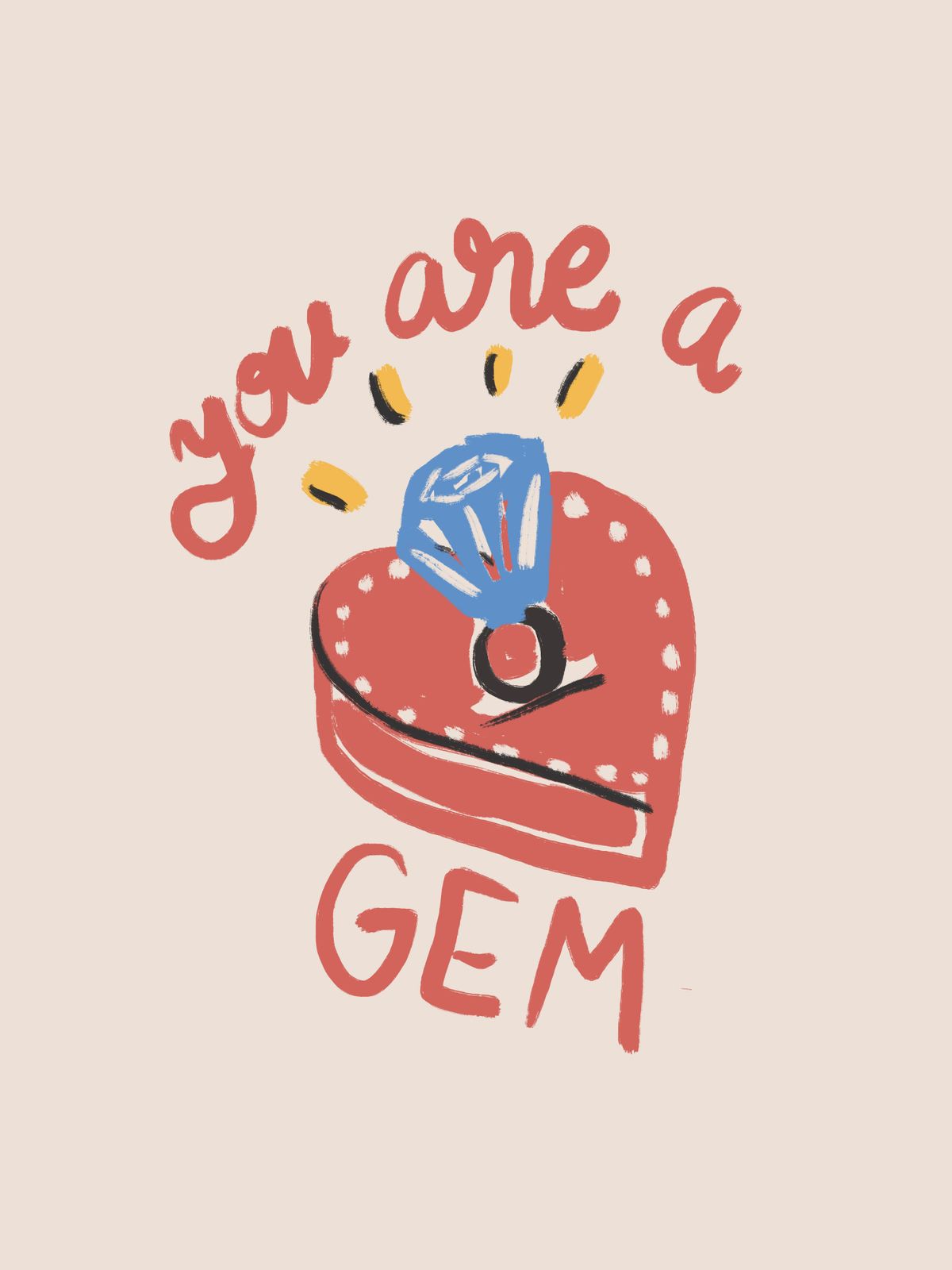 Poster - You Are a Gem