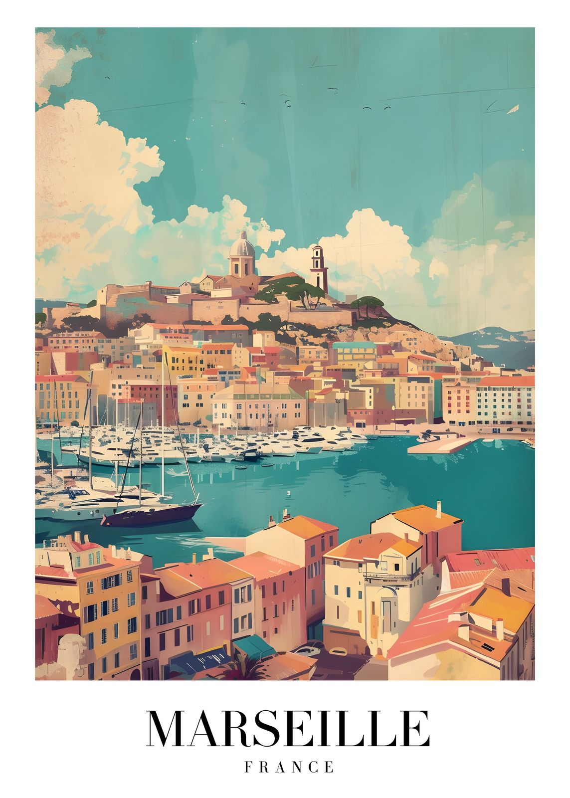 Poster - Marseille France