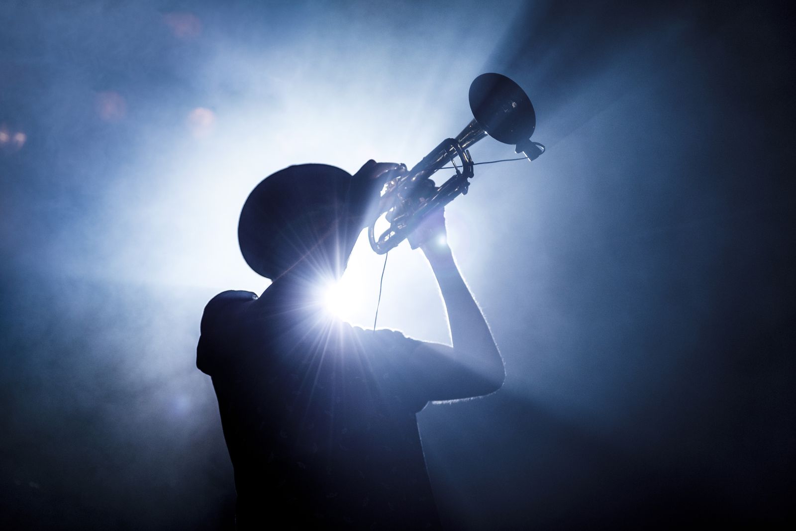 Poster - Silhouette Trumpet Player