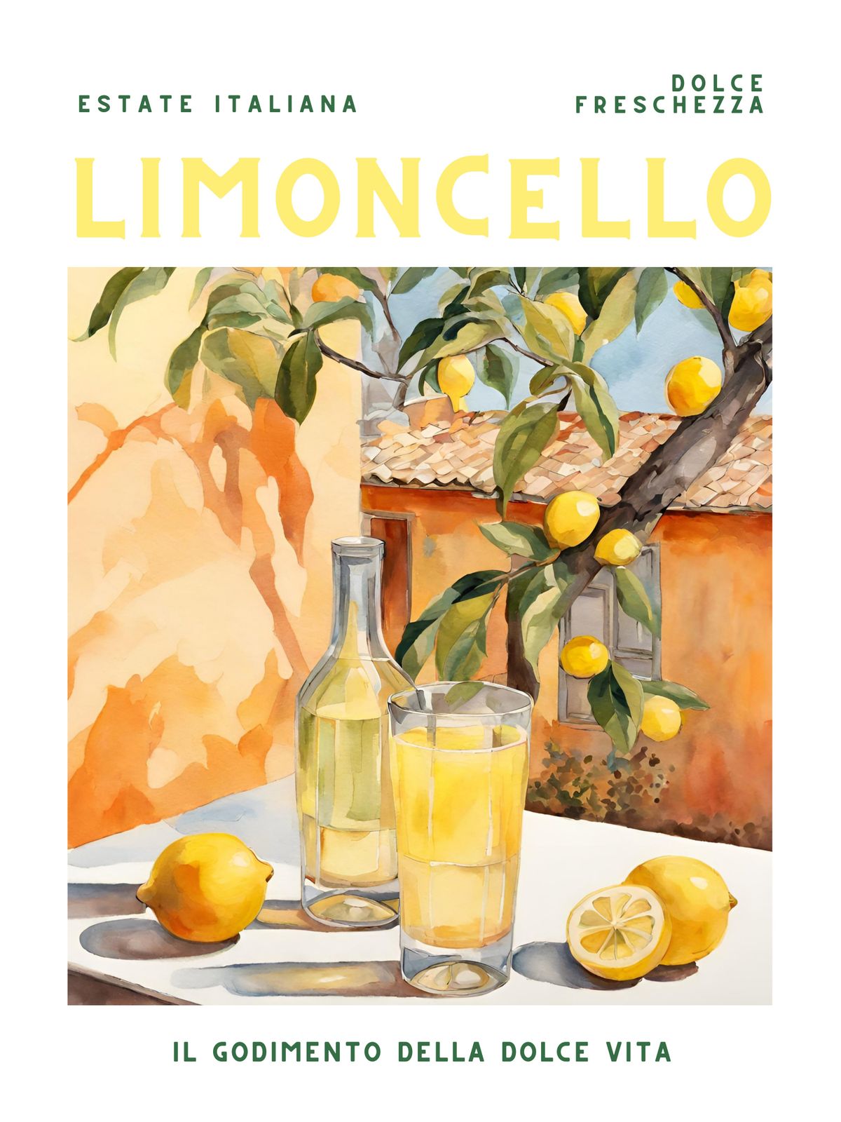 Poster - Limoncello Art Print