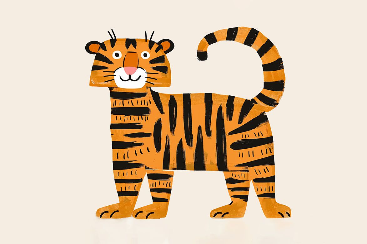 Poster - Playful Tiger
