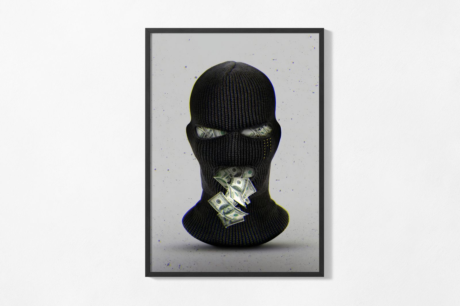 Poster - Mask with Money