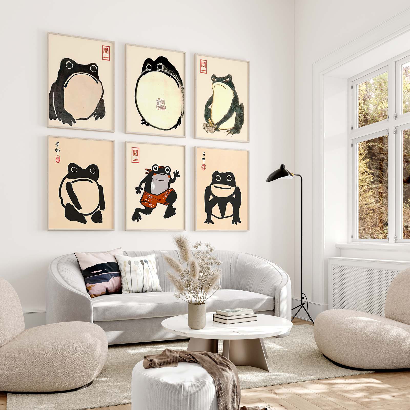 Poster - Frog Series / Set of 6