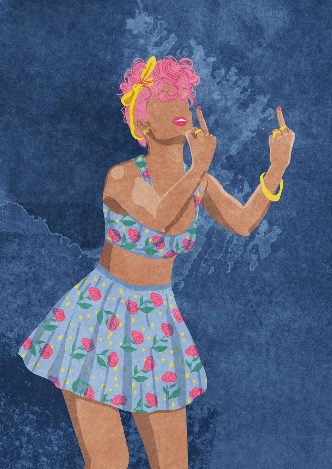 Poster - Colorful Portrait