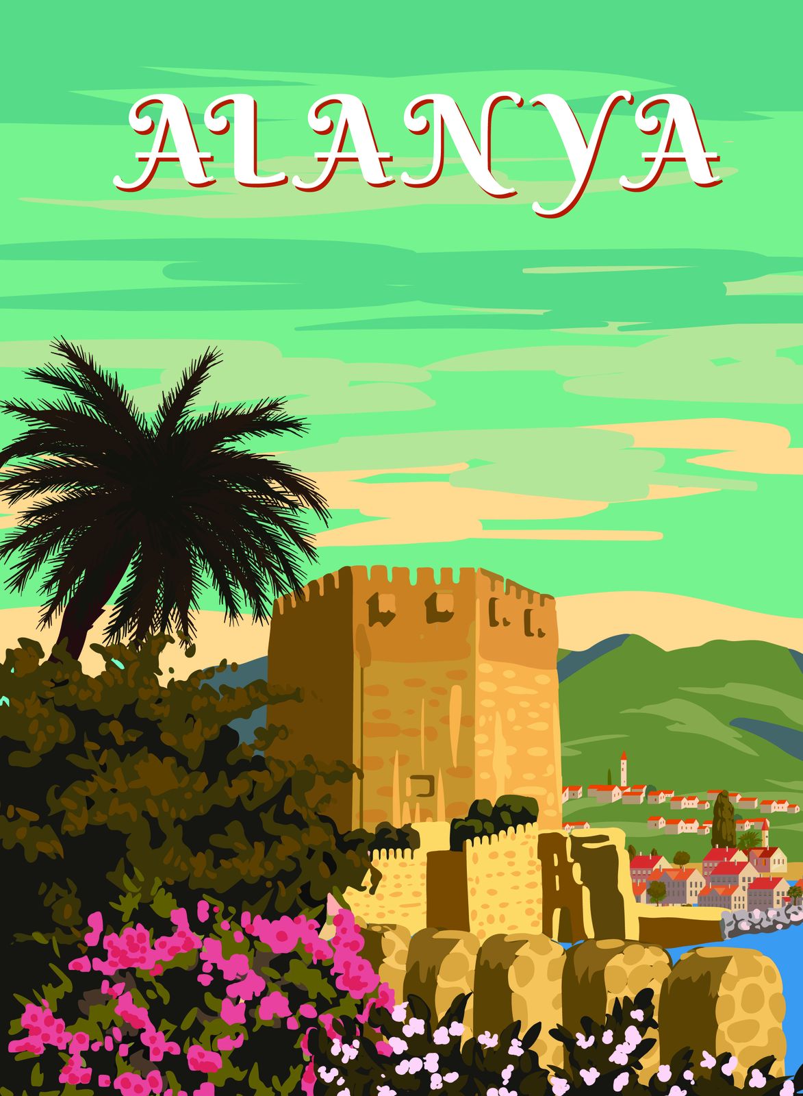 Alanya Wall Poster