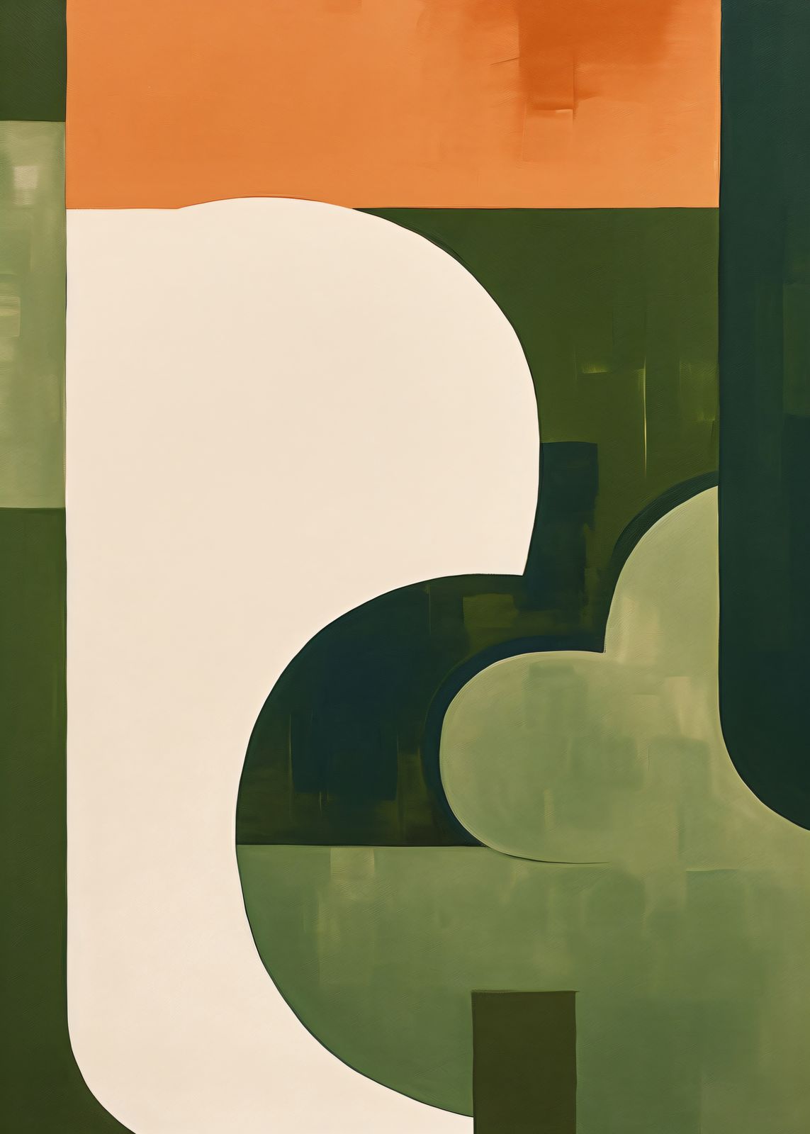 Poster - Abstract Geometric Color