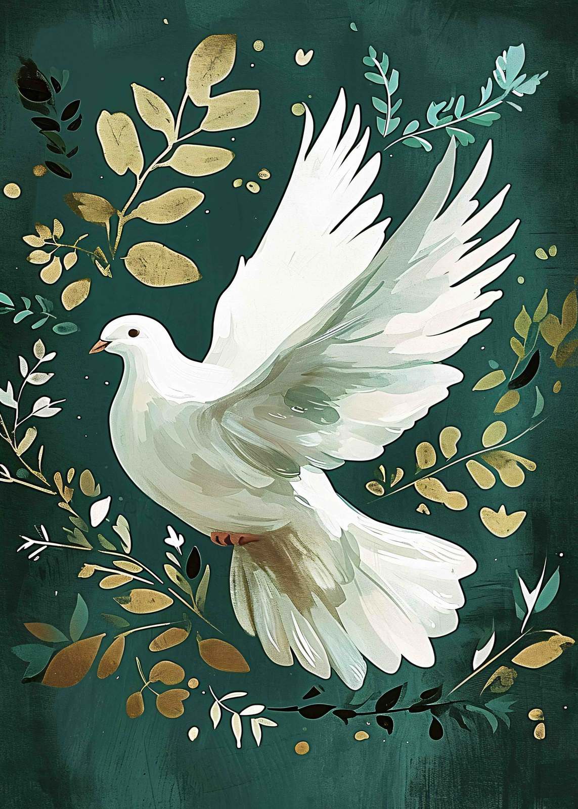 Poster - Peaceful Dove