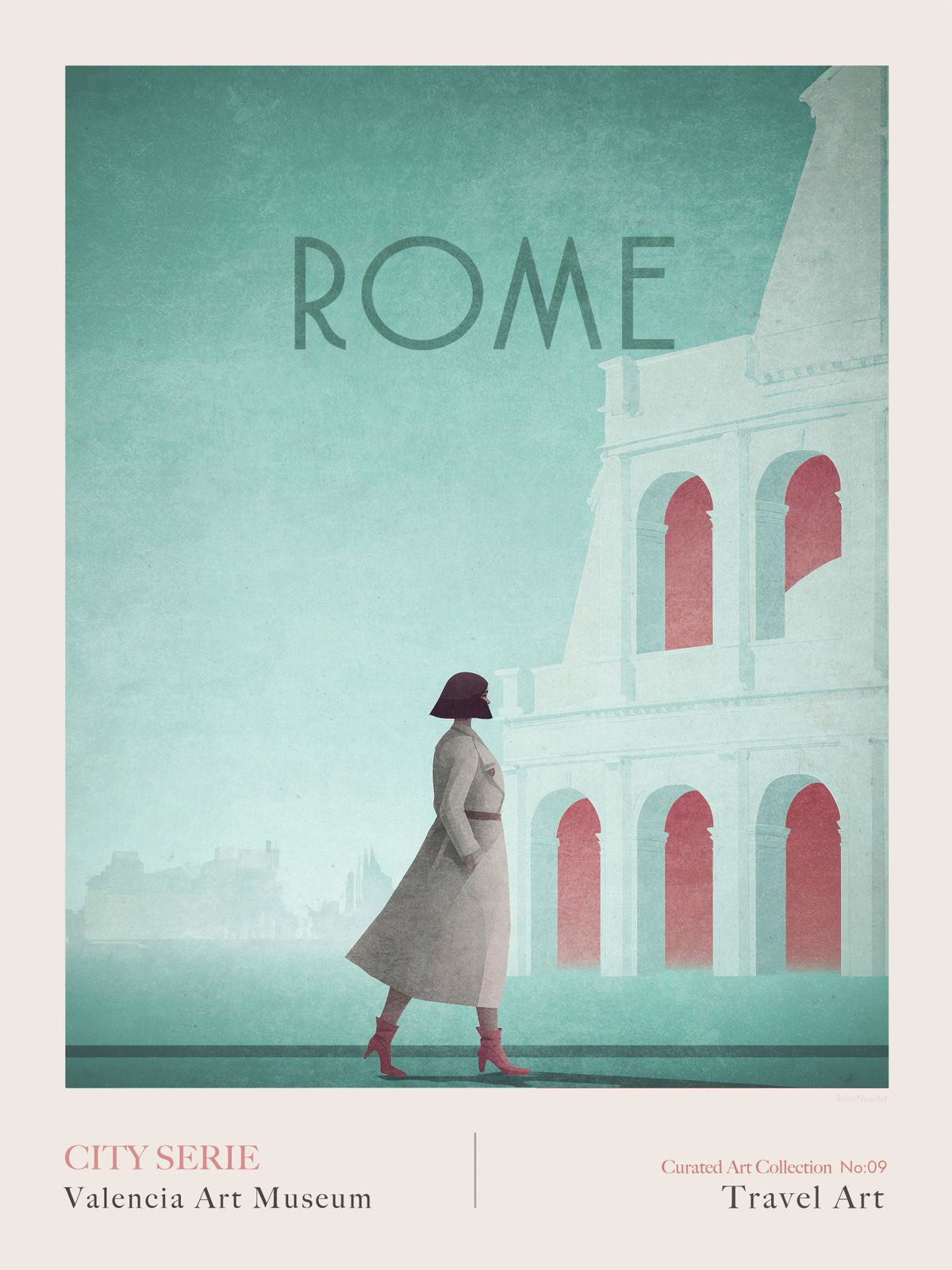 Poster - Rome Travel Art