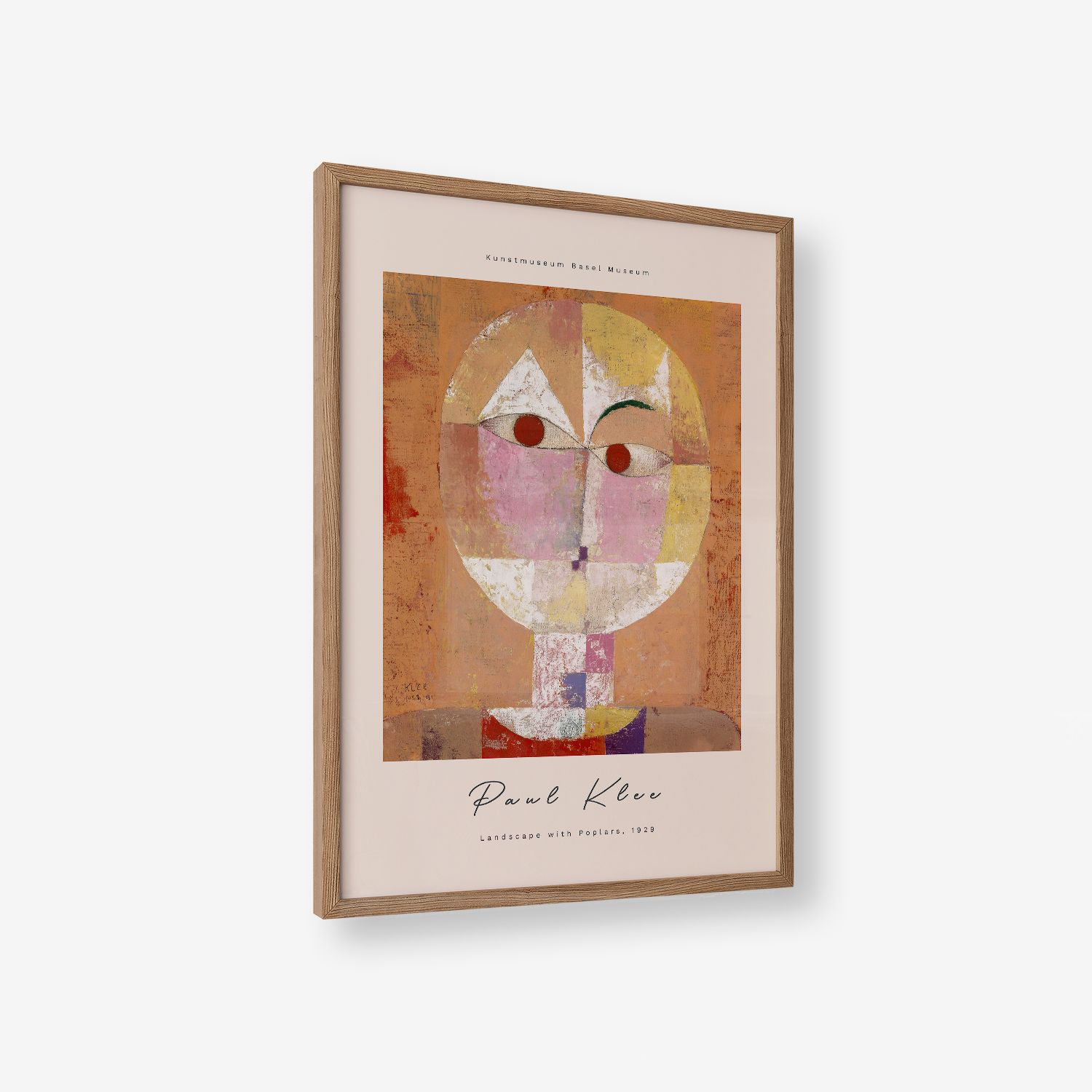 Poster - Landscape with Poplars by Paul Klee