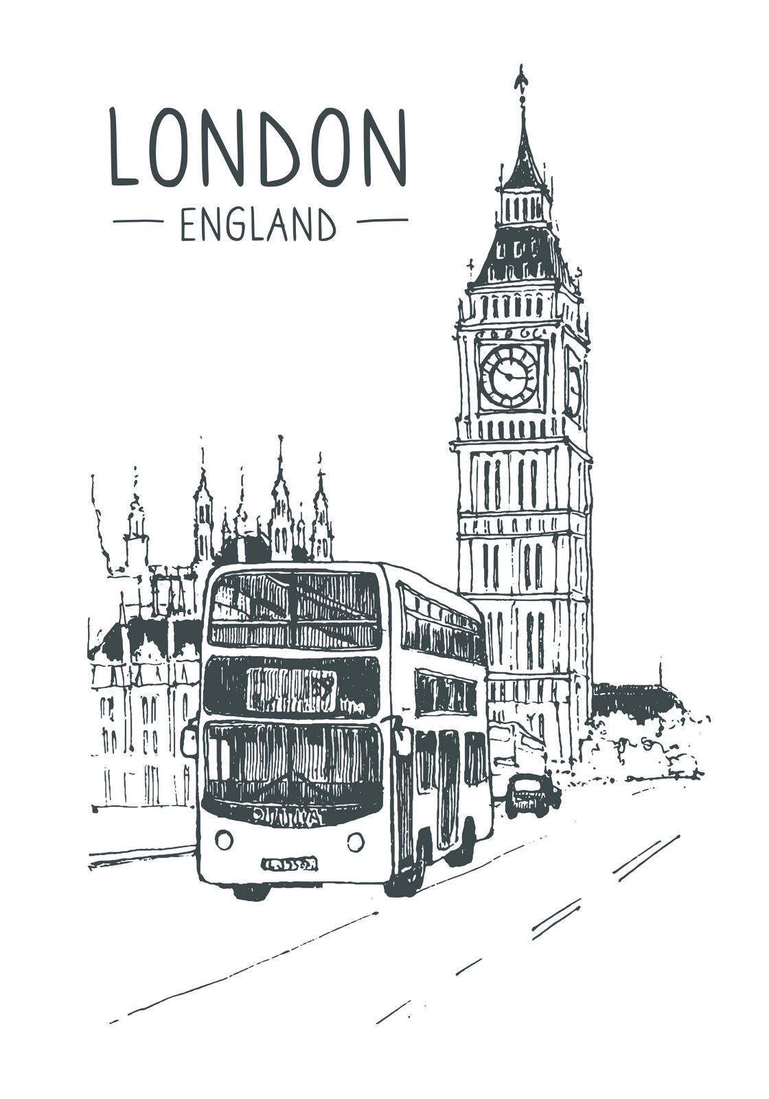 London Poster - Single