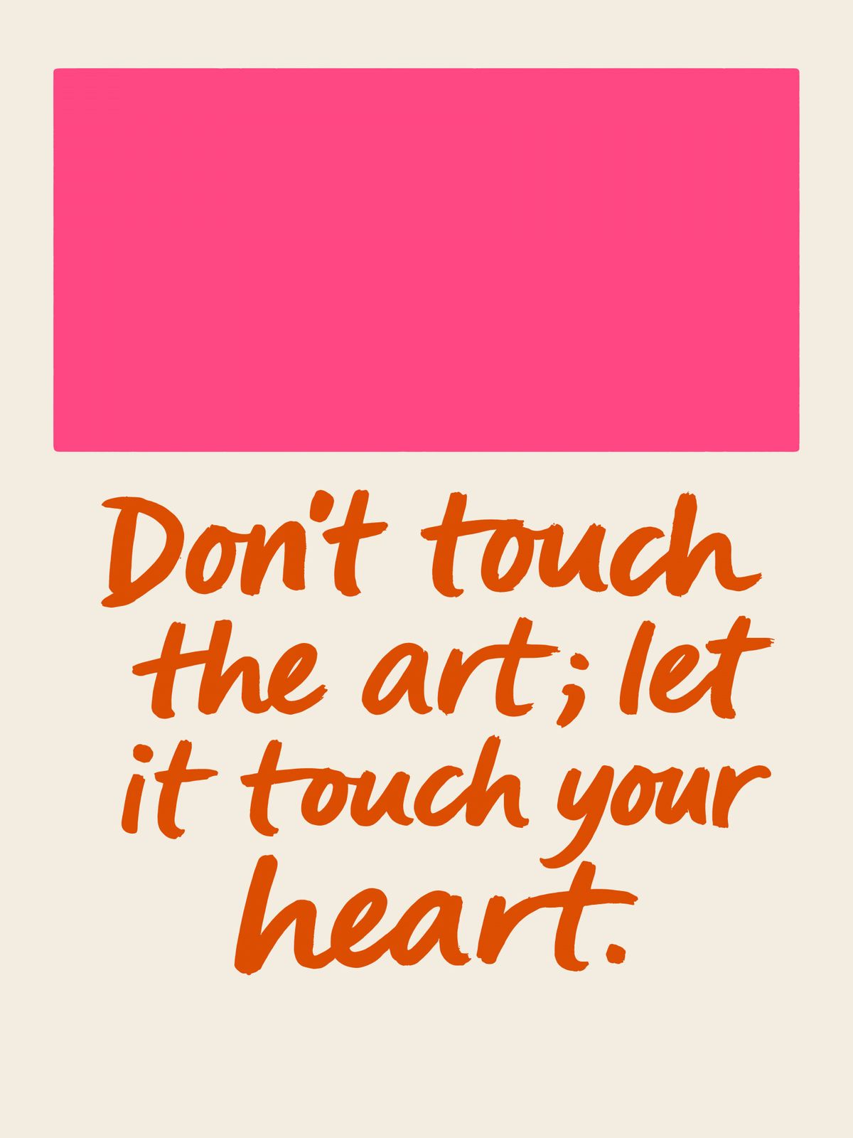 Poster - Touch Your Heart
