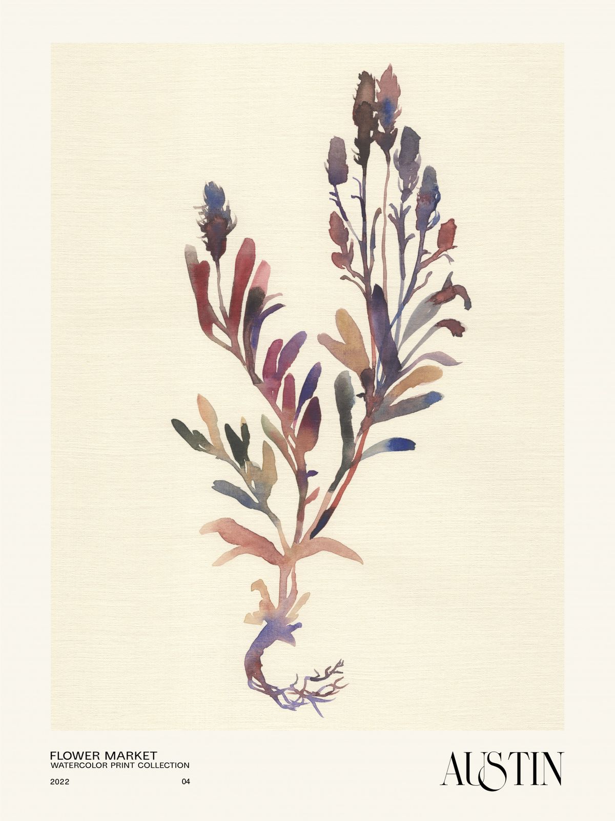 Poster - Flower Market Watercolor