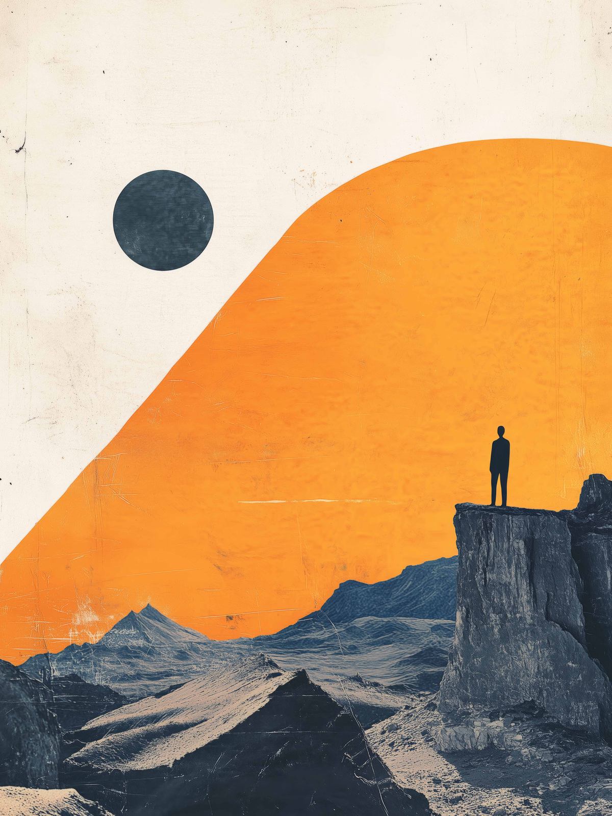 Poster - Abstract Sunset
