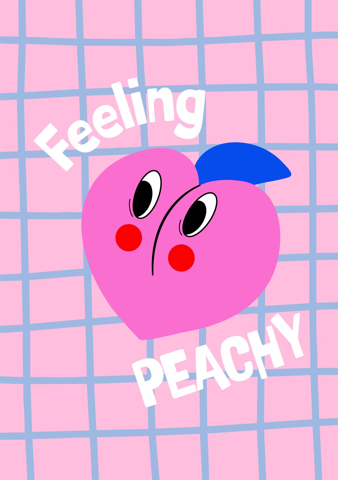 Poster - Feeling Peachy