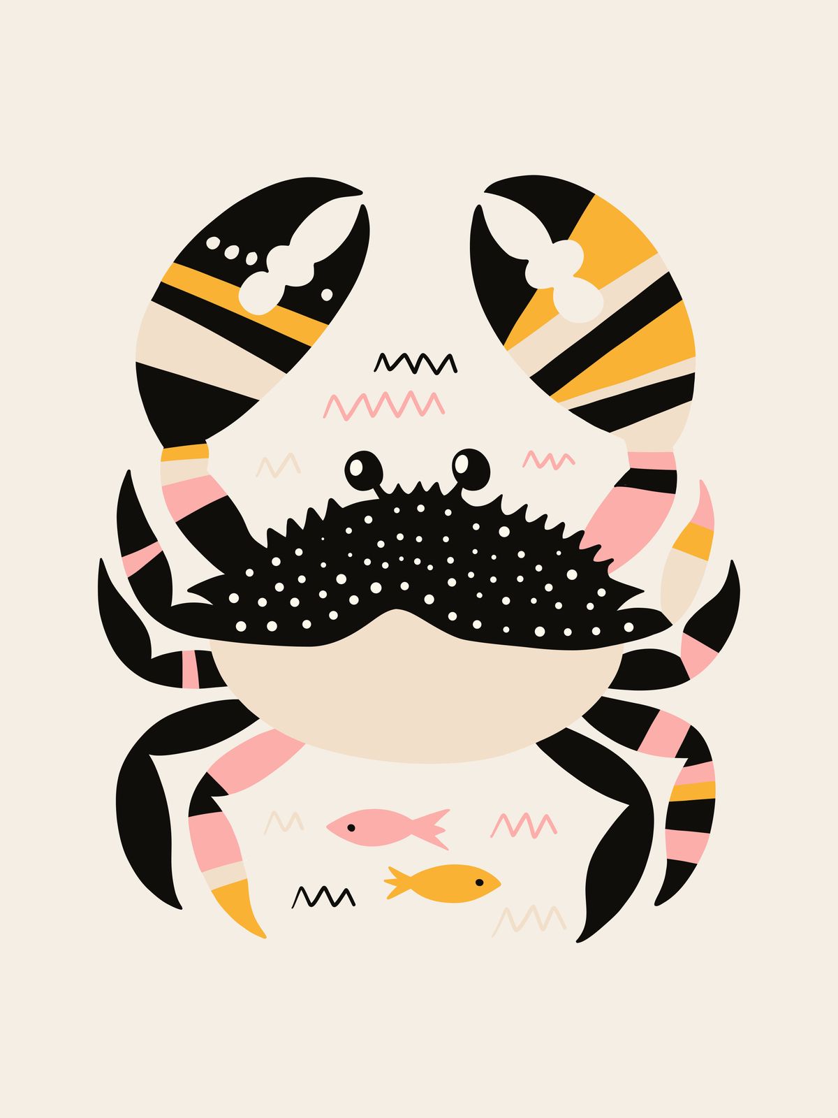Poster - Colorful Crab